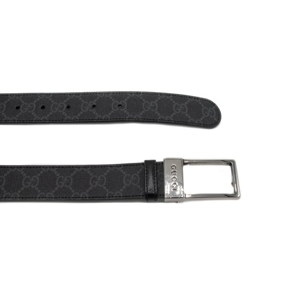 12788 - Gucci GG Belt With Rectangular Buckle 722370 80 32 main image 2